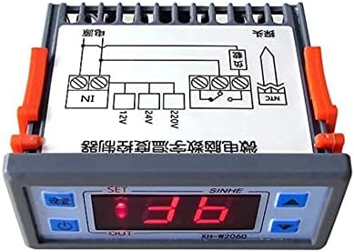 SNKB Вграден Цифров Регулатор на температурата 12 В 24 В 220 В Термостат за хладилно съхранение в гардероба Регулатор на температура