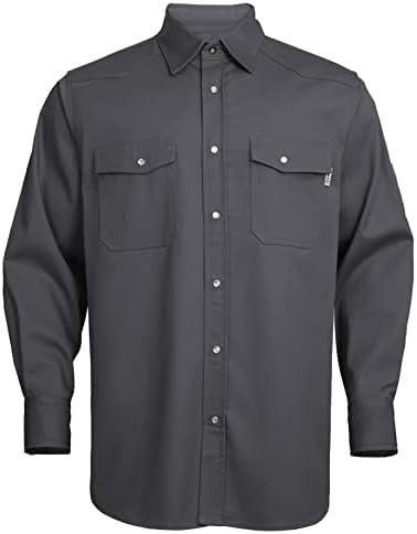 VANLENS Западните Ризи Заварчик Ризи FR за Мъже Леки Заваръчни Мъжки Ризи Пожар Мъжки Ризи CAT2