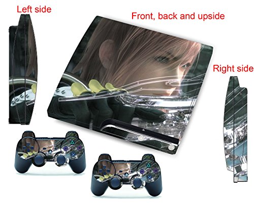 Винил калъф за PS3 Skins ff13 с надписи на гръмотевична return за конзола ps3 Slim