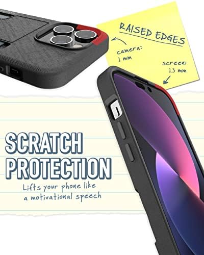 Обмислен до най-малкия детайл чанта-портфейл за iPhone 14 Pro Max - Wallet Slayer Vol 2 [Тънък + защитно поставка] Притежател на кредитна