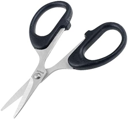 Нови ножици за шиене на юргани с черна пластмасова дръжка Lon0167 надеждна ефективност, ножици за рязане на шиене дължина 120 мм (id: d7b 74 61 5d3)