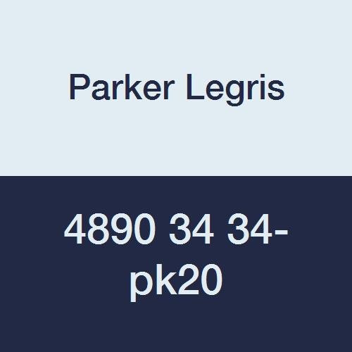 Паркър Legris 4890 34 34-pk20 клапан Legris 4890 34 от неръждаема стомана, 1 Жак BSPP (опаковка от 20 броя)