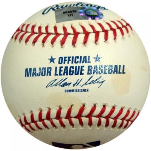 Бейзбол с автограф на Джим Лонборга OML - Бейзболни топки с автографи
