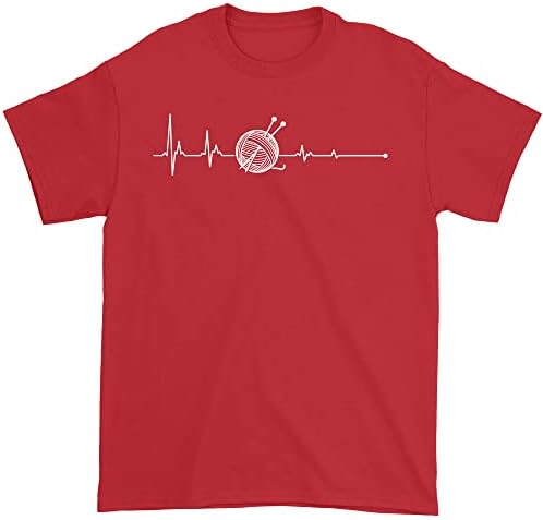 Вязаная Тениска Унисекс от Прежди Heartbeat плетене на една Кука | Подарък Любовник Плетене