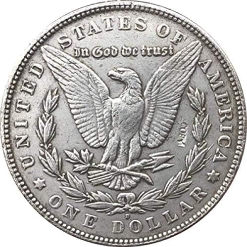 Скитник Никел 1921-D САЩ Морган Доларова Монета Копие от Типа 151 Копирни за събиране на Подаръци