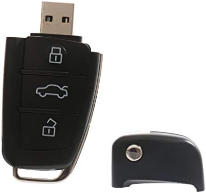 8G Автомобилен Ключ Стил U Диск 2,0 Memory Stick Флаш Памет Черен подходящ за PC Машини за Съхранение на Снимки, Видео, Музика за Сватба