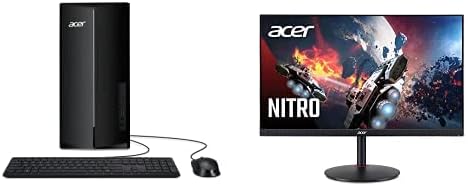 Настолен компютър Acer Aspire TC-1660-UA19 | процесор Core i5-10400 10-то поколение | 12 GB DDR4 | 512 GB M. 2 SSD | 8X DVD | Intel Wi-Fi