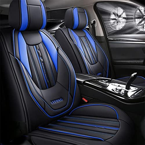 Луксозни калъфи за автомобилни седалки Muchkey, подходящи за Ford Maverick от изкуствена кожа, Пълен комплект на задните на Предните