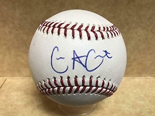 Карлос Кортес Ню Йорк Метс, Подписано и бейзболни топки M. l. с автограф W / coa - Бейзболни топки с автографи