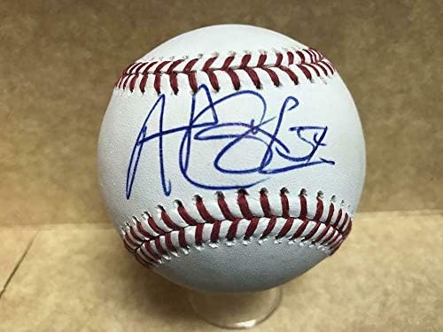 Андрю Кэшнер Бостън Ред Сокс Подписа играта на топка с автограф от M. l. W / Coa - Бейзболни топки с автографи