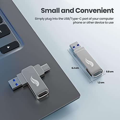 USB Флаш памети 1 TB, Преносим USB Флаш устройство с Капацитет 1000 GB, usb Флаш устройство Type C на USB устройство Сверхбольшой капацитет