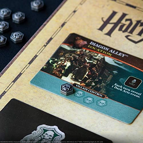 Игра на карти Битката на Хари Потър в хогуортс | Официален Лицензиран продукт на Хари Потър | Настолна игра Хари Потър | Чудесен подарък