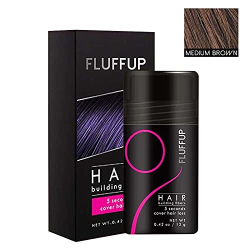 Фибри за коса Унисекс - Fluff Up Secret Hair Fiber Powder за всеки цвят на косата, 5 Капсули, Дълго време Крият естествен вид Аксесоар