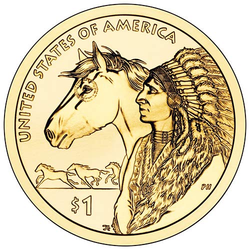 2012 P Позиция A BU Търговски пътища в Сакагавее 17-ти век, Избор на долара индианци Необращенный монетен двор на САЩ
