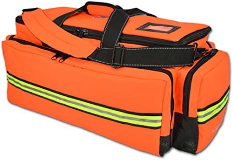 Кислороден чанта X-Туф за травматизации на дихателните пътища с цип X Луминесцентно оранжев цвят