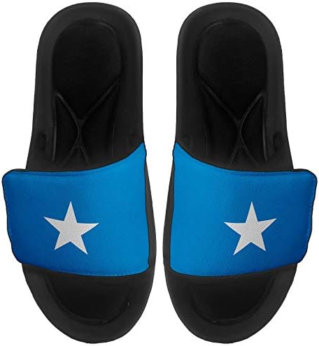 Най-сандали с Амортизация ExpressItBest/Джапанки за мъже, жени и младежи - Знаме на Сомалия (Somali) - Somali Flag