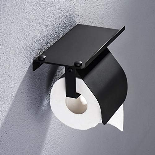 DOITOOL Притежателя на Тоалетни Кърпички Поставка Притежателите на Салфетки за Баня Държач за Тоалетна Хартия с Рафт Контейнер За Кърпички