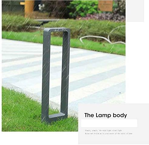 WSSBK Открит Градински Стълб на Лампа-Стойка Вила Градински Стълб на Лампа, Алуминий Озеленяване Пътен Светлина за Косене на трева