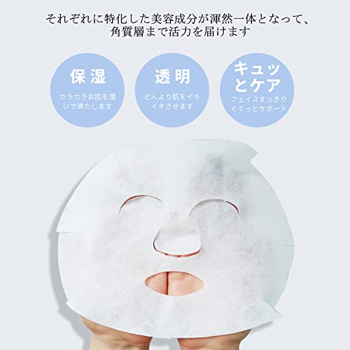 [TKMT00562-05-016] Комплекти козметични маски за грижа за кожата Mitomo за стесняване на порите: 4 вида – 16 опаковки