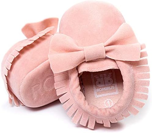LIVEBOX / Мокасини с мека Подметка за бебета Момичета и Момчета от Премиум-клас С Пискюли, Нескользящая Обувки За деца