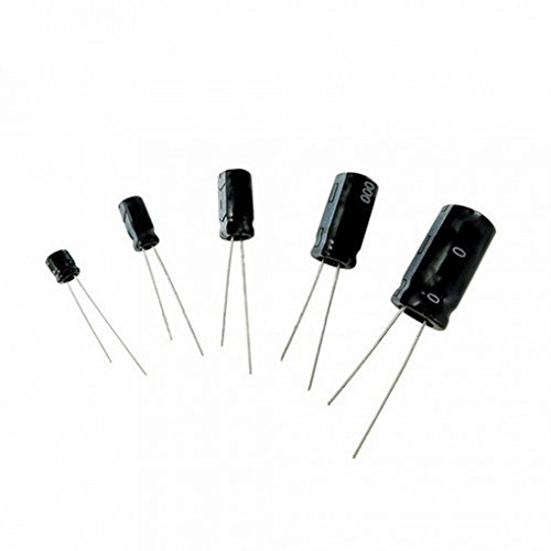 Алуминиеви електролитни кондензатори - Бразда - 50 На 22 icf (опаковка от 10 броя)