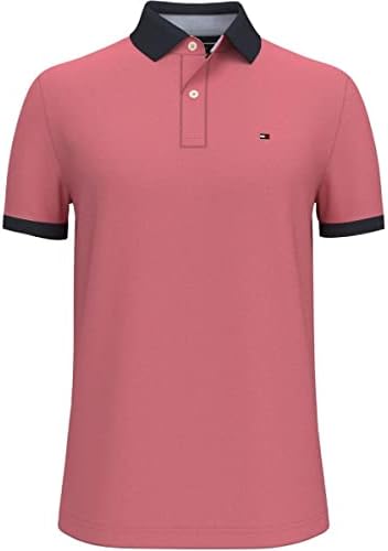 Мъжка риза с къси ръкави Tommy Hilfiger с къс ръкав в цвят Връх от цветно блок по Индивидуална заявка