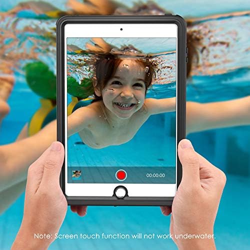Калъф MoKo за новия iPad Mini 5 2019 (5-то поколение 7,9 инча), водоустойчив калъф с вградена защитно фолио за екрана, Прозрачен Защитен