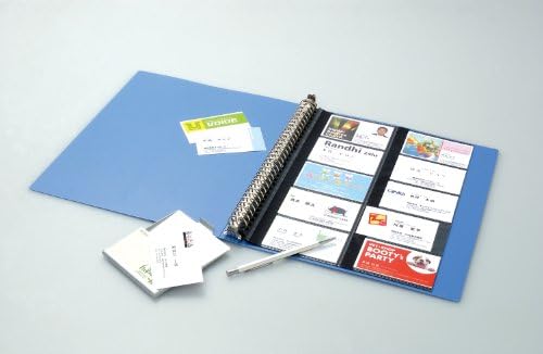 Папка за визитки Nakabayashi CBM4185B-N заменяеми тип, предназначена за 500 души