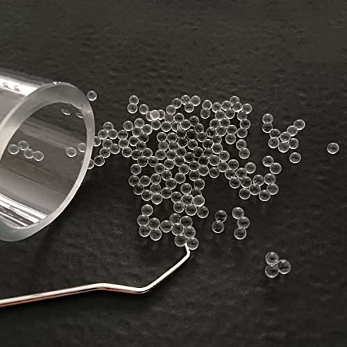 1000 Мъниста Лабораторни Кипене Камъни, Стъклени Кипене Мъниста Мъниста за смесване на Стъкло боя с Диаметър 6 мм (стъкло: 6 мм)