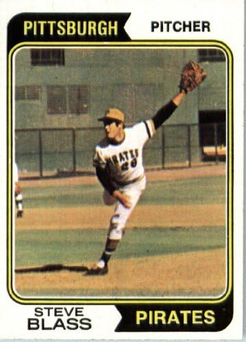 Бейзболна картичка 1974 Topps 595 Стив Blass