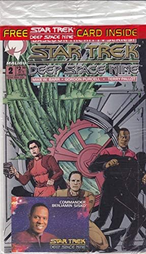 Star Trek: Deep Space Nine (Малибу) 2 (с карта) VF / NM ; Комикс Малибу