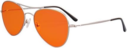 Мъжки Пилотни Очила MEDOLONG в метална рамка със защита от синя светлина На екрана На компютъра Намаляват Напрежението цифрови очите