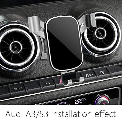 musttrue Кола за телефон 2014-2020 Audi A3 S3 RS3 [Големи телефони с удобен калъф] Автоаксесоари Навигация Скоба Декорация на Планина