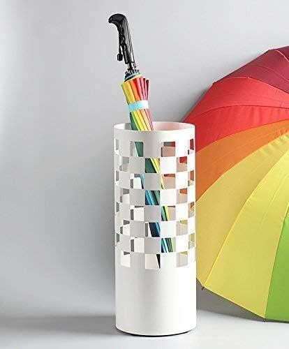 Поставка за чадъри DSWSSH с плетене на една кука и тава за събиране на капки, държач за щеки 49 см x 19,5 см., поставка за чадъри от