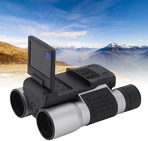 Luqeeg 2in LCD Дисплей на Цифрови Бинокли с Камера 12x32 5MP Видео Фоторегистратор 1080P HD Камера на Телескопа за Наблюдение на Птици