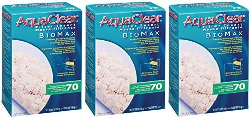 Fluval Aquaclear 70 Biomax (3 опаковки)