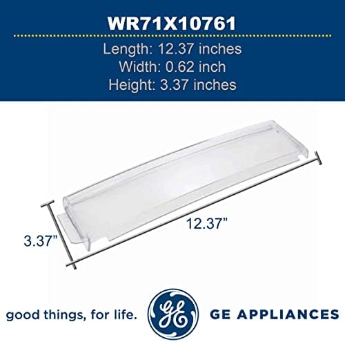 GE WR71X10761 Оригиналната тапицерия рафтове OEM (прозрачен) за хладилник GE