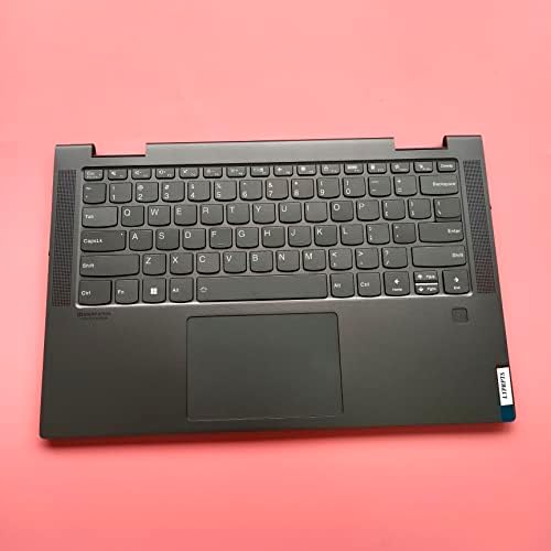 LTPRPTS Подмяна на Горния случай Лаптоп Поставка За Ръце Клавиатура с Подсветка на Тъчпада е В Колекцията за Lenovo Yoga 7 14ITL5 5CB1A16224