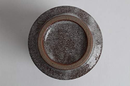 Прибори Mino Японска керамика Yunomi Chawan Чаена чаша Бял Прах на жженом кафяв произведено в Япония (внос от Япония) RSY005