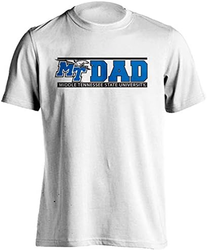 Тениска с къс ръкав Middle Tennessee State University Blue Raiders MTSU Татко Горд Родител