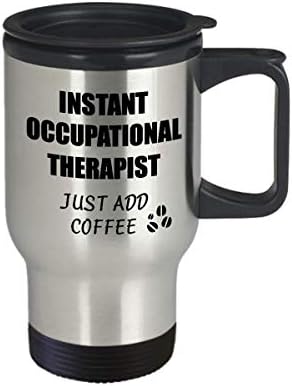 Професионална чаша за терапевт, Разтворимо, Просто добавете Кафето, Забавна Идея за подарък За колега, Подарък на работното място, Шега,