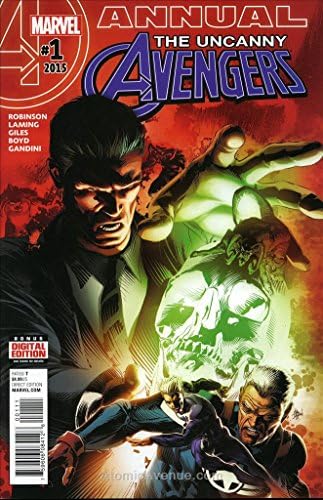 Свръхестествени Avengers (3-та серия) Годишната 1 VF / NM ; Комиксите на Marvel | Джеймс Робинсън