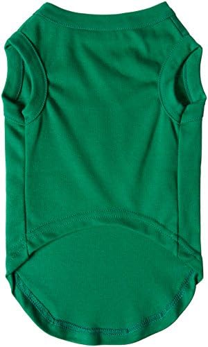 Mirage Стоки за домашни любимци, Бу! Ризи с трафаретным принтом Изумрудено-зелен цвят, Lg (14)