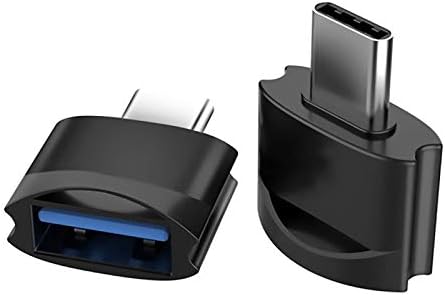 Адаптер Tek Styz C USB за свързване към USB конектора (2 опаковки), съвместим с Samsung SM-G889A за OTG със зарядно устройство Type-C.