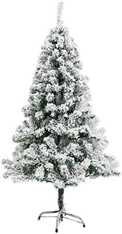 ZPEE 6,8 метра Материал за коледна украса от снежната Трупат PVC Коледна елха, Изкуствена, с метална стойка Лесно се монтира Голо Дърво