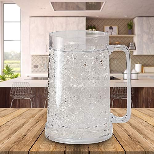 Морозильные чаши – Морозильные чаши с двойни стени гел Frosty, Чаша – Чаша за пиене – Бирени чаши с лед за фризера – Бирени чаши с дръжка