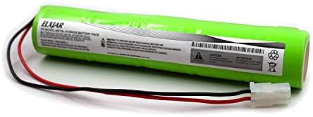 YUTSUJO (2 комплекта) NI-MH батерия за аварийно осветление с капацитет от 6 До 2500 mah, замяна за Lithonia ELB0602N, ELB0610N, ES1R277,