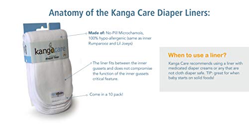 Подплата за памперси от многократно микрофибър Kanga Care (10 опаковки)