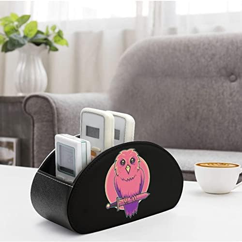 Кутия за Съхранение на дистанционното управление Owl Sunset Sword От изкуствена кожа, богат на функции Притежателите на Дистанционно