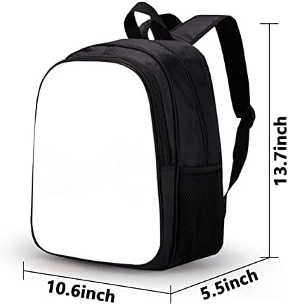 Раница Soniccc, Пътна Чанта, Дневна раница, чанта през рамото си под формата на Таралеж със Странични джобове (balck, s)